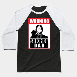 Bichon Shichon Dad Baseball T-Shirt